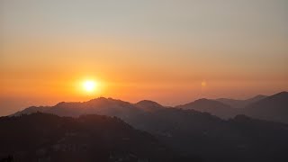 WINTER LINE MUSSOORIE  MAGICAL WINTERLINE MUSSOORIE  BEST SUNSET IN INDIA  CHAR DUKAN LANDOUR [upl. by Hirsh]