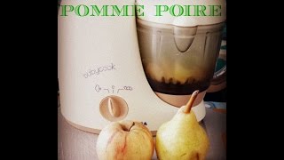 recette bébé n°2  Pomme poire au babycook [upl. by Churchill]