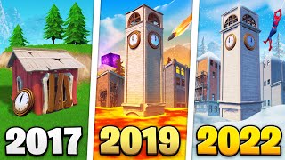 Fortnite’s EVOLUTION Of Tilted Towers [upl. by Notrub]