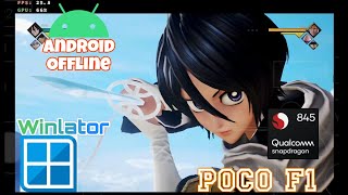 Jump Force Windows On Android  Winlator Glibc Amod  Pocophone F1 845Setting [upl. by Linn]