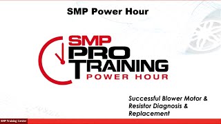 SMP Pro Training Successful Blower Motor and Resistor Diagnosis amp Replacement [upl. by Noxas]