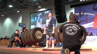 Zydrunas Savickas  World Record  11105lb Tire Deadlift [upl. by Weigle]