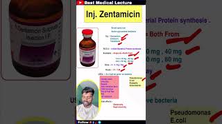 Gentamicin injections  medicine best medical lecturer hospital doctor pharmacy medical [upl. by Yrahk]