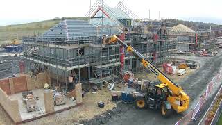 Barratt Homes TimeLapse  Waverley Sheffield [upl. by Nylrats]