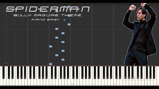 PEOPLE GET UP AND DRIVE YOUR FUNKY SOUL Bully Maguire theme  Easy Mode Piano Tutorial [upl. by Graaf]