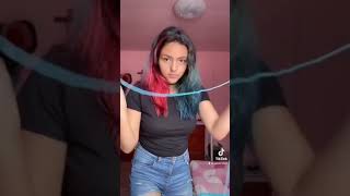 Tutorial de Trenzas africanas con estambre versión mini  yaneireach [upl. by Inglebert127]