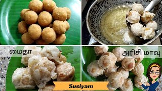 சுசியம் செய்வது எப்படி  சுழியம்  Suzhiyam Recipe in Tamil  Susiyam  Sweet Snack Recipe in Tamil [upl. by Duke474]