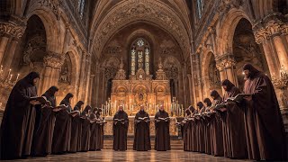 Gregorian Chants  The Sacred Atmosphere of Catholic Rite in the Church  Medieval Gregorian Chant [upl. by Akcemat]