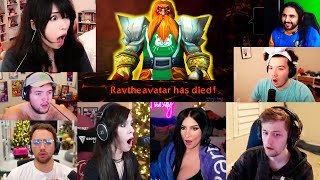 reactions to Ravs quotDeathquot in Molten Core Raid  w Mizkif Emiru Soda Masayoshi Esfand Mary [upl. by Ytiak]