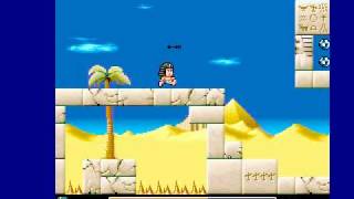 MKid quotactionquot  Egypt stage  MSX2  Abyss  1995 unreleased [upl. by Ianaj]