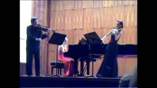 Johann Joachim Quantz  Sonata in D Major II Allegro Trio Simonutti [upl. by Anna979]