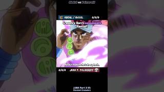 Abdul Avdol vs Polnareff commentary sportscasting kda [upl. by Sheelagh]