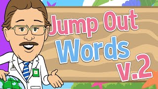 Jump out Words  Vol 2  Jack Hartmann [upl. by Annwahsal]