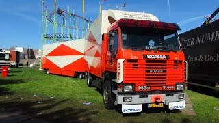 Kermis Heemskerk afbouw en transport Deel 2 [upl. by Aiuqal]