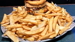 CASI NADIE ES CAPAZ DE COMERSE TODA ESTA CANTIDAD DE PATATAS FRITAS EN MENOS DE 20 MINUTOS [upl. by Eisenstark]