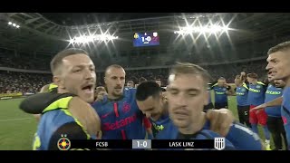 FCSB  LASK Linz 10  FCSB goes in Europa League  Highlights [upl. by Anined]