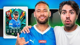 AAAAAAA CONSEGUI O NEYMAR DE BONÉ FUT DRAFT FC 25 [upl. by Joette]