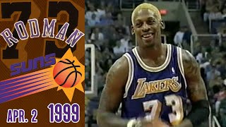 Dennis Rodman Showing Lakers His Leadership [upl. by Freemon]