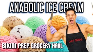 Greg Doucettes ANABOLIC ICE CREAM  GROCERY HAUL  WORK OUT [upl. by Ojaras]