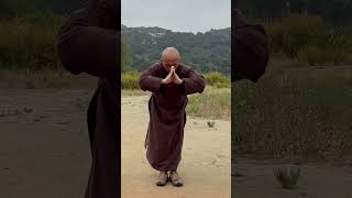 RELAX STRENGTHEN Lower Back and NeckDo This Qigong Movement Hands Folded Body Curving shorts [upl. by Ahtennek]