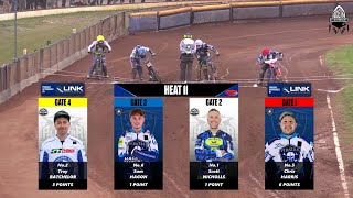 Heat 11  Poole vs AllStars  Richard Lawson Testimonial  POOLE PIRATES SPEEDWAY 2024 [upl. by Kciregor610]