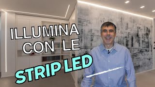 Tutte le tecniche per illuminare con le strip led [upl. by Alrak411]