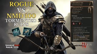 DIABLO 4  NMD T100 Tormented Ruins  PenshotRF Rogue  S2 [upl. by Karon]