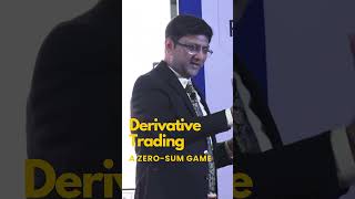 Derivatives Trading is a ZeroSum Game  optionstrading stockmarket [upl. by Isiah]