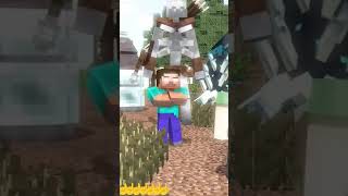 minecraft sigma herobrine and alex herobrine vs golem [upl. by Ivan768]