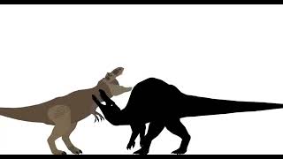 PIVOT BATTLES T REX VS SPINOSAURUS [upl. by Tteve69]