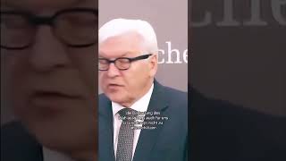 Frank Walter Steinmeier hat wohl Angst vor Trump shorts steinmeier trump [upl. by Goer225]