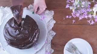 TORTA DE CHOCOLATE Y DULCE DE LECHE 🍫 💣  Recetas Chocolate Aguila [upl. by Odlamur]