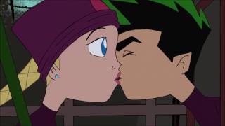 Jake and Roses First Kiss  American Dragon [upl. by Daggna]