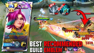 BEST Recommended IXIA BUILD and EMBLEM 2024  MLBB [upl. by Donela]