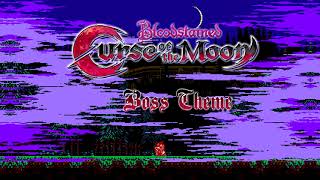 Bloodstained Curse of the Moon OST  Boss Theme Clean [upl. by Amadas]