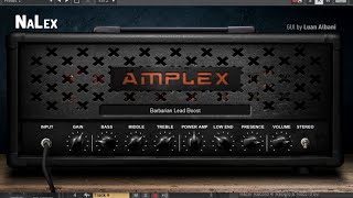 Amplex Amp  Metal Demo  Ugritone IRs [upl. by Ayalahs]