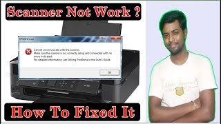 Scanner not work   Scanner cannot communicate   How to fix scanner Scanning problems [upl. by Nuahsar]