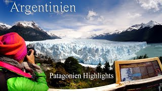 Patagonien Highlights  Gletscher  Gebirge  Ushuaia  2017  ARGENTINIEN [upl. by Nytsirc]