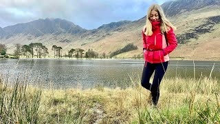 LAKE BUTTERMERE  A 5 Mile Circular Solo Hike In Winter  Lake District National Park [upl. by Nazus]