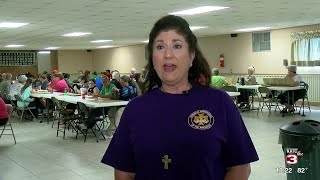 Catholic Daughters host cake bingo for charity [upl. by Anelagna]