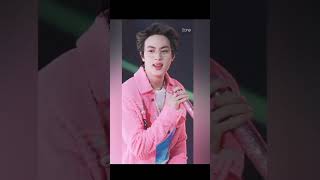 BTS Jinnie looks cute in🩷🩷🩷 pink  Sham Gulabi🩷🩷🩷 [upl. by Dickie]