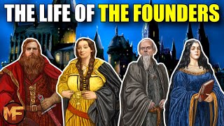 The Life of the 4 Founders of Hogwarts Gryffindor Slytherin Ravenclaw amp Hufflepuff Harry Potter [upl. by Kroy]