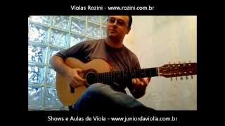 Violeiro Junior da Violla testa a viola Flat ROZINI RV 141 ATN [upl. by Trumaine]