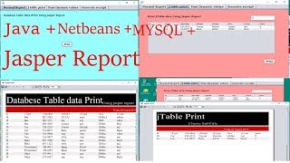 how install ireportjasper report plugin to netbeans IDE and generate report in java project [upl. by Urbani]