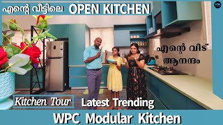 എന്റെ വീട്ടിൽ ചെയ്ത WPC KitchenLatest Trending kitchenOpen KitchenModular KitchenDr Interior [upl. by Eintihw]