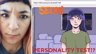 REACTION Personality Test Horror Story Seon [upl. by Ahselat249]