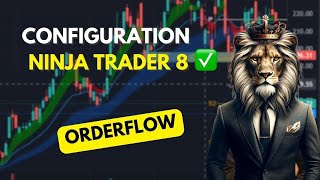 Configurer Ninjatrader 8 OrderFlow ✅🚀 [upl. by Nellda]