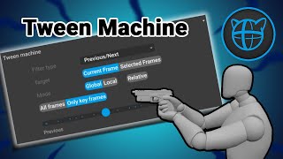 Cascadeur TweenMachine Tutorial [upl. by Ahsinot285]