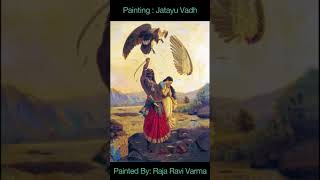 Raja Ravi Varma  Jatayu Vadh  Amazing Art Fun Facts In 1 Minute  Kishore Kalakaar [upl. by Burtie]