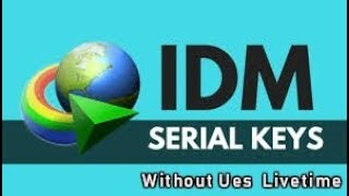 IDM Serial Number For Registration Free  IDM Lifetime Key Tutorial Download IDM [upl. by Kehsihba]